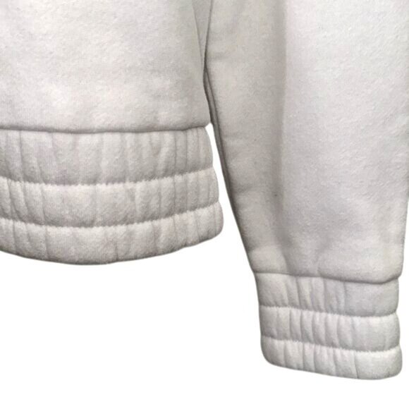 Fila Womens Half-Zip Sweatshirt Size S White - Picture 4 of 6